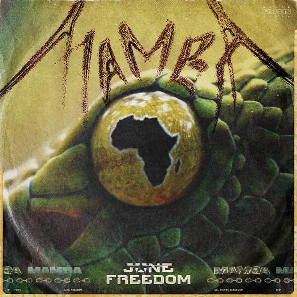Album cover art for "Mamba" by June Freedom