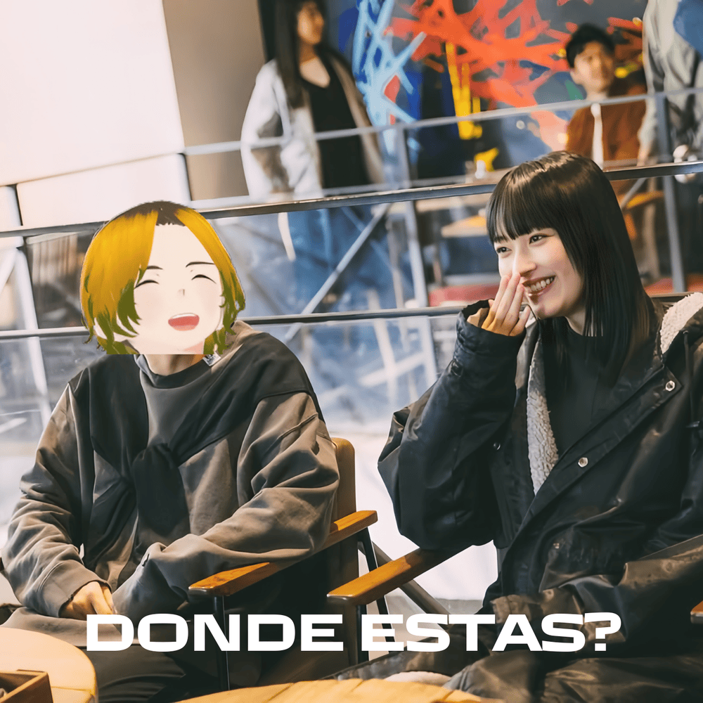 Album cover art for "Donde Estas?" by Tokyo Town