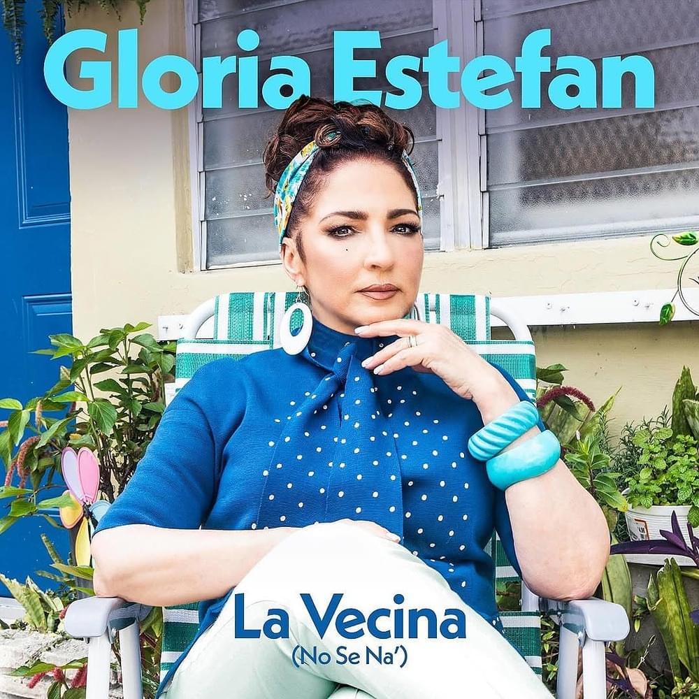 Album cover art for "La Vecina (No Sé Na’)" by Gloria Estefan