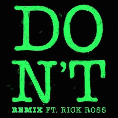 Album cover art for "Don’t (Rick Ross Remix)" by Skyrock & Rick Ross