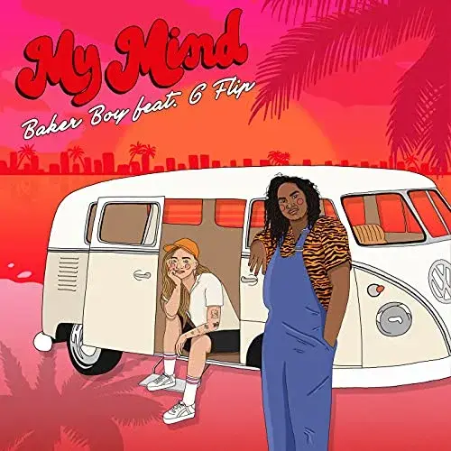 Album cover art for "My Mind" by Baker Boy & G Flip