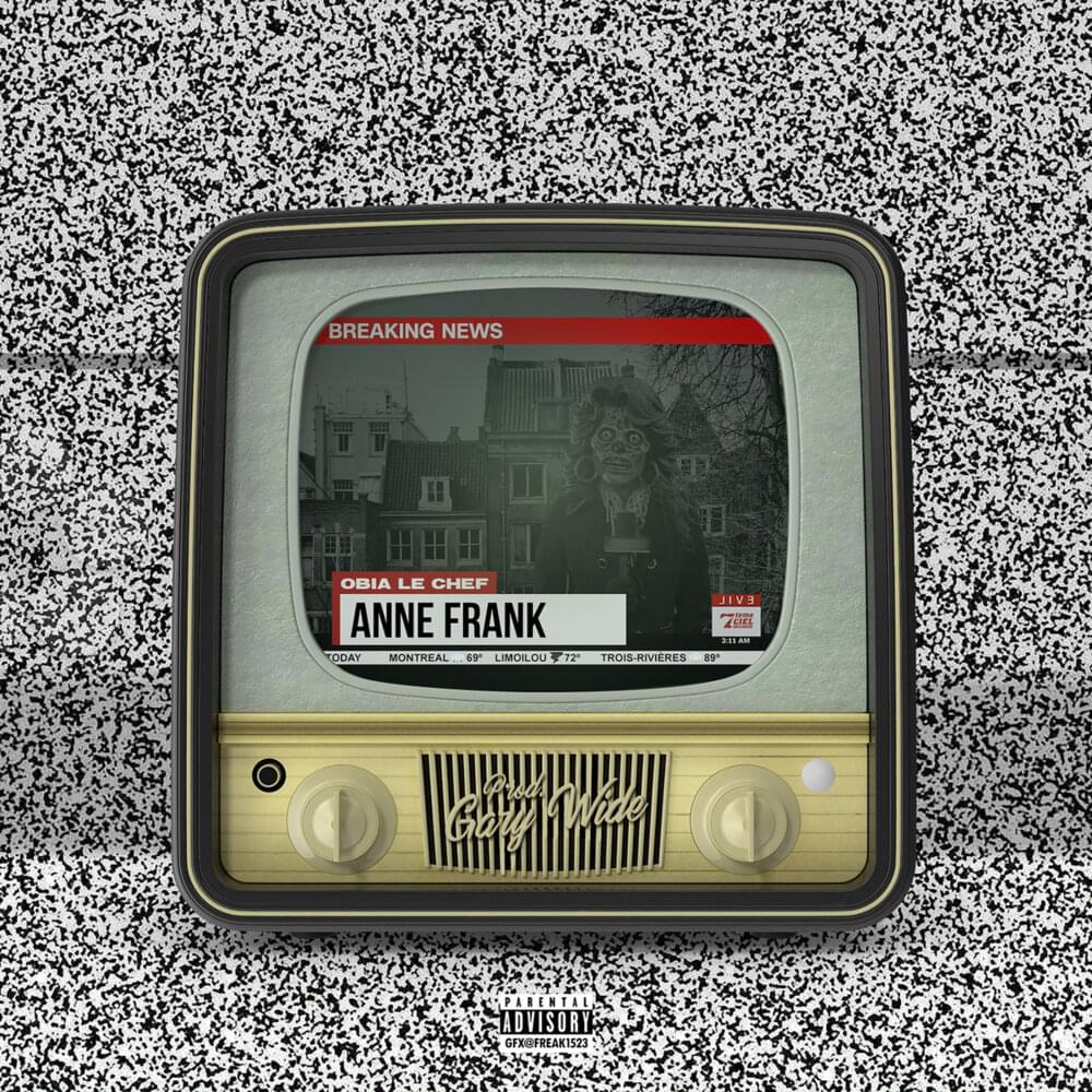 Album cover art for "Anne Frank" by Obia le Chef
