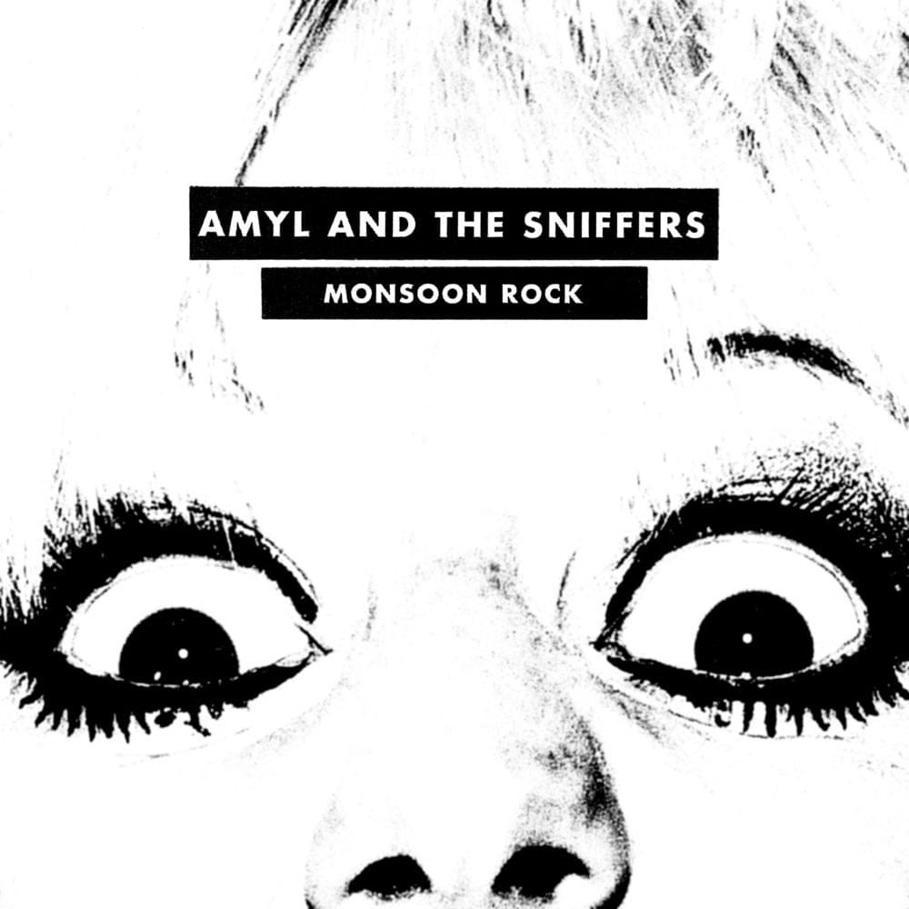 Album cover art for "Monsoon Rock" by Amyl and the Sniffers