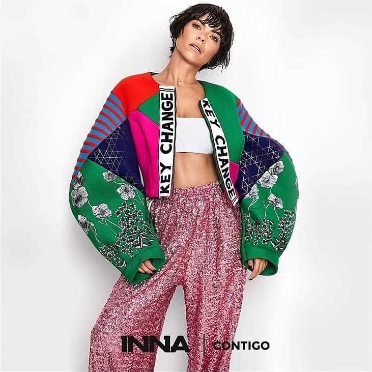 Album cover art for "Contigo" by INNA