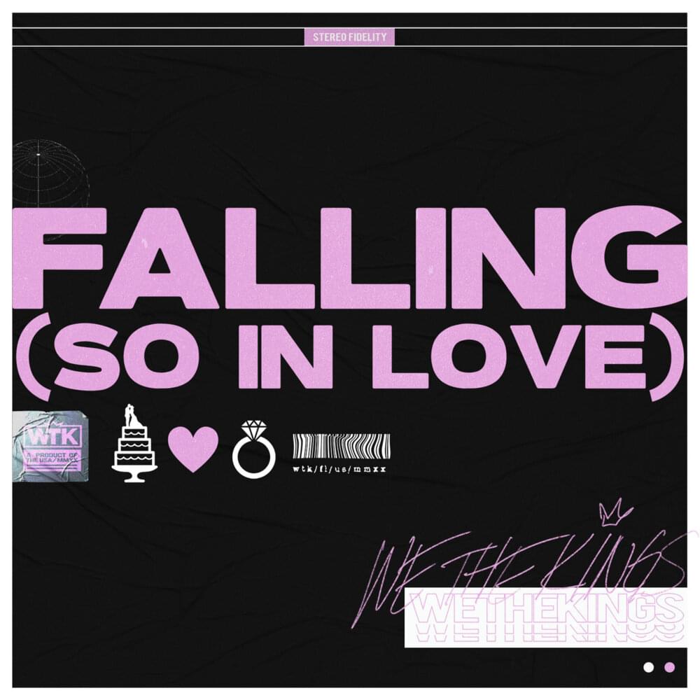 Album cover art for "Falling (So in Love)" by We the Kings