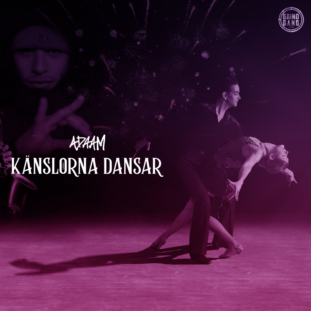 Album cover art for "KÄNSLORNA DANSAR" by ADAAM