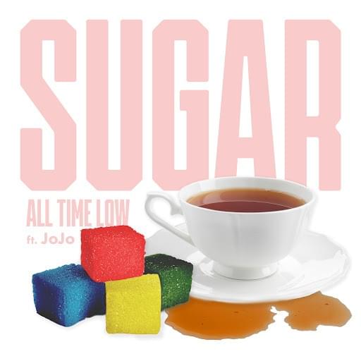 Album cover art for "Sugar" by All Time Low & JoJo