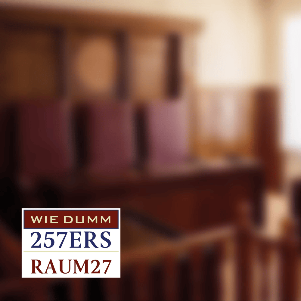 Album cover art for "Wie dumm" by 257ers