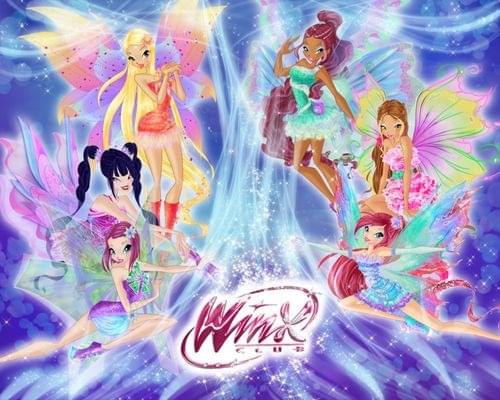Album cover art for "The Legendarium World of Mythix" by Winx Club & Alessia Orlando & Elena Borroni