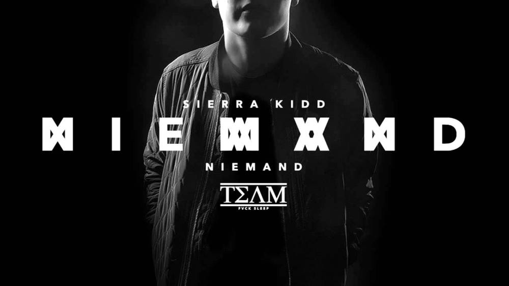 Album cover art for "Niemand" by Sierra Kidd
