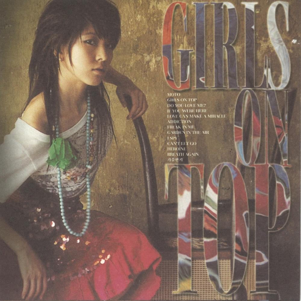 Album cover art for "Girls On Top" by BoA (보아)