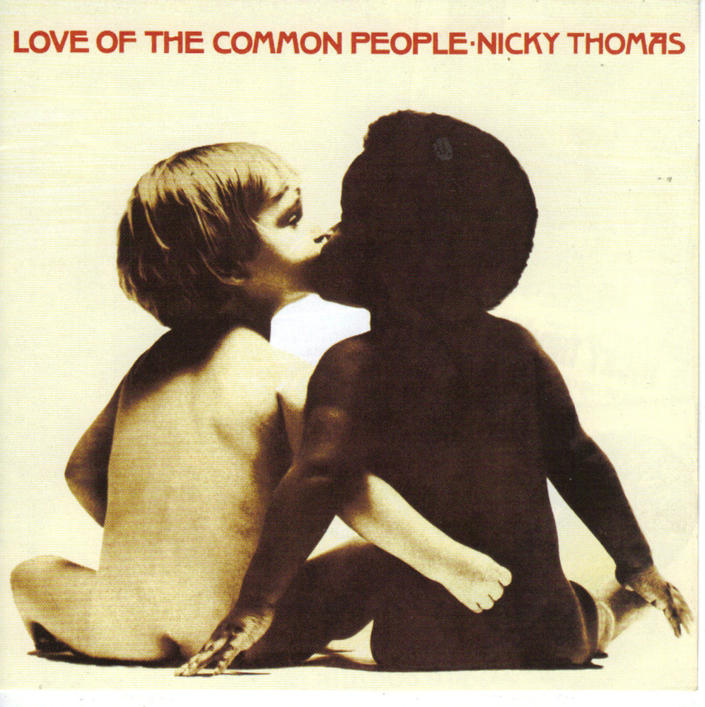 Album cover art for "Love of the Common People" by Nicky Thomas
