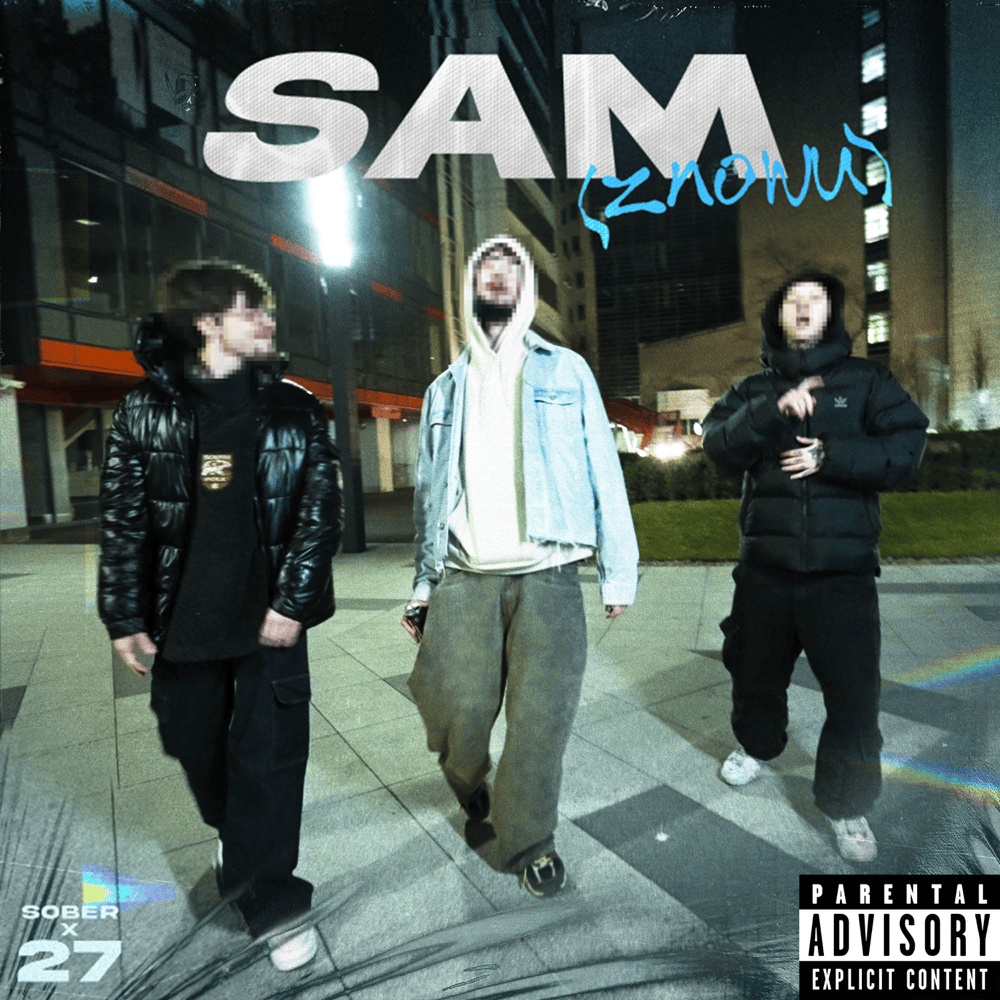 Album cover art for "Sam (znowu)" by Cheatz (POL) & 27.FUCKDEMONS