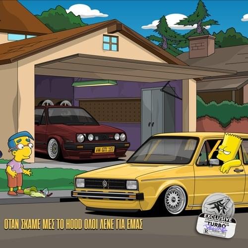 Album cover art for "HOODSTAR" by Taff