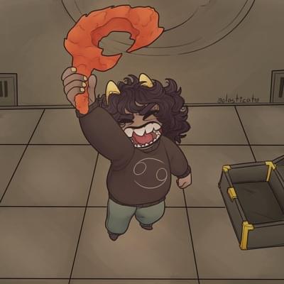 Album cover art for "Karkat’s Theme" by Toby Fox
