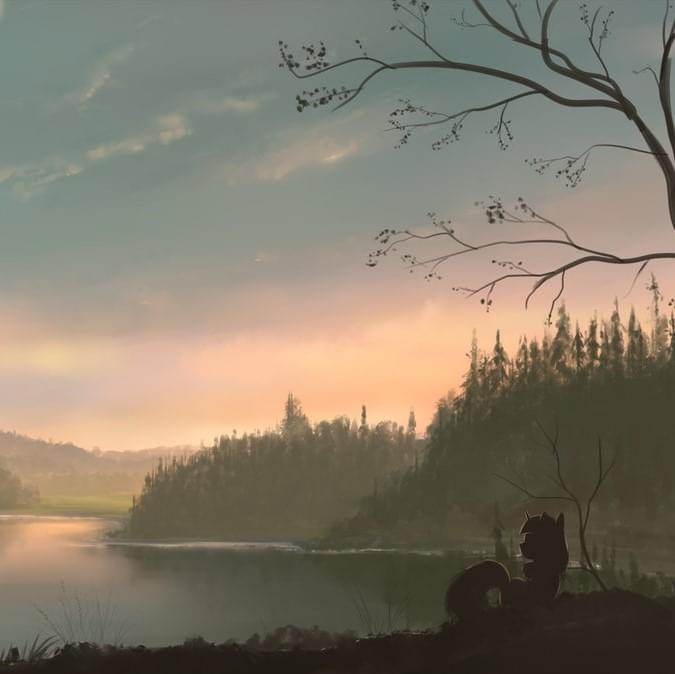 Album cover art for "6pm" by Radiarc