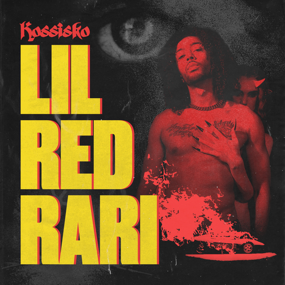 Album cover art for "Lil Red Rari" by Kossisko