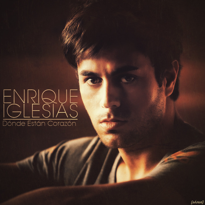 Album cover art for "¿Dónde Están Corazón?" by Enrique Iglesias