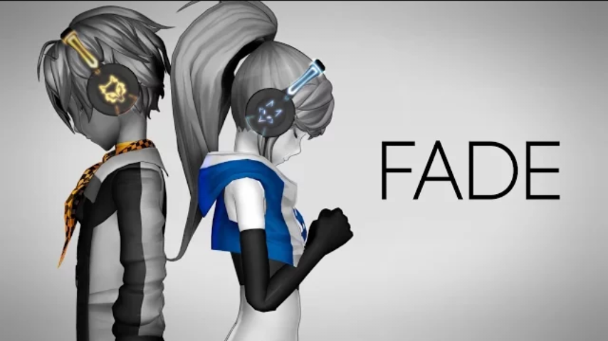 Album cover art for "Fade" by CircusP & DAINA (Vocaloid) & DEX (Vocaloid)
