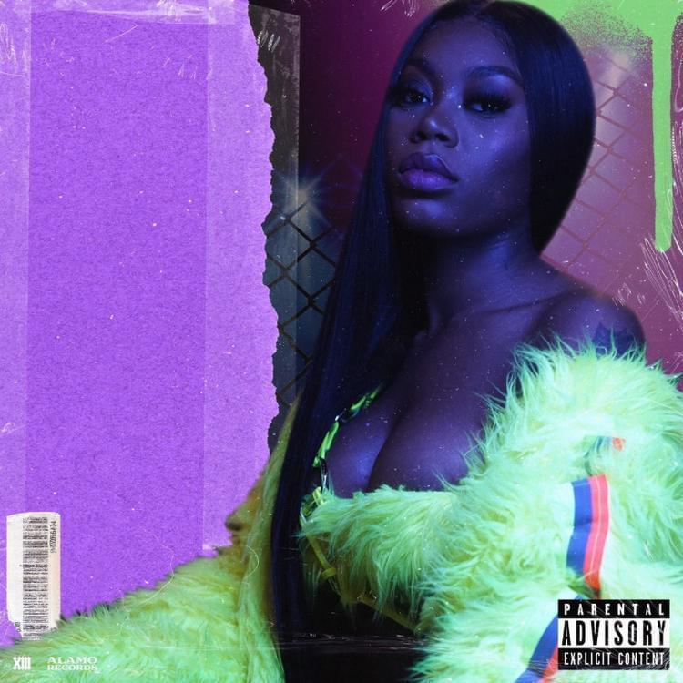 Album cover art for "Stank Walk" by Asian Doll