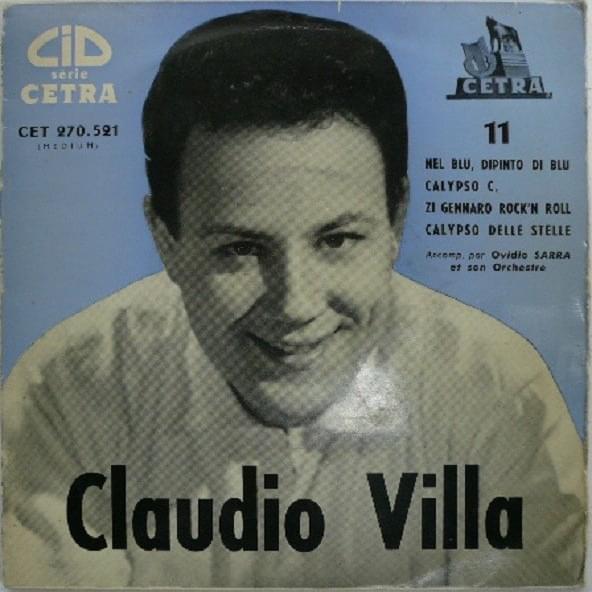 Album cover art for "Nel blu, dipinto di blu (Volare)" by Claudio Villa
