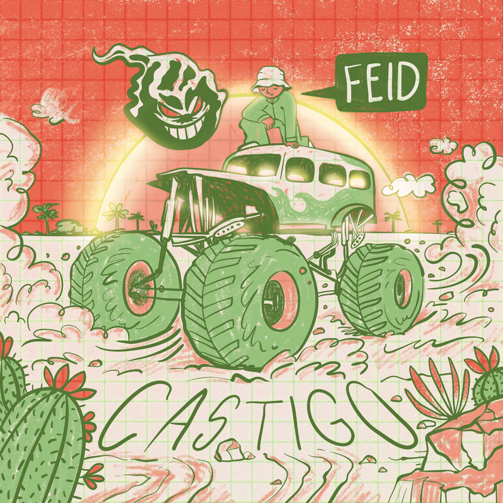 Album cover art for "Castigo" by Feid