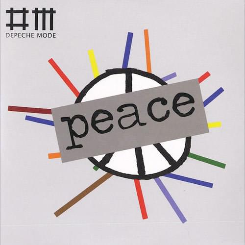 Album cover art for "Peace" by Depeche Mode