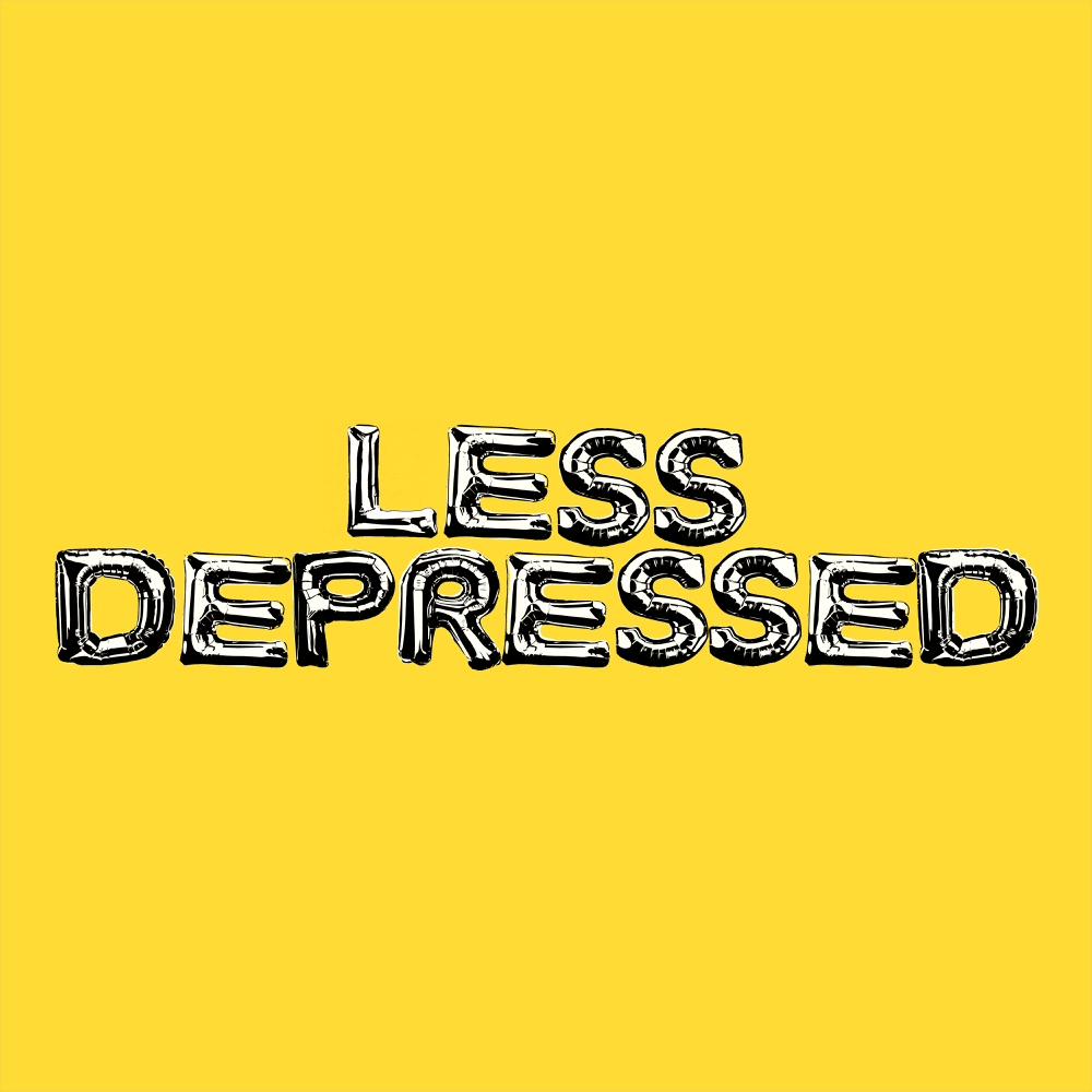 Cover image for LESS DEPRESSED - Single