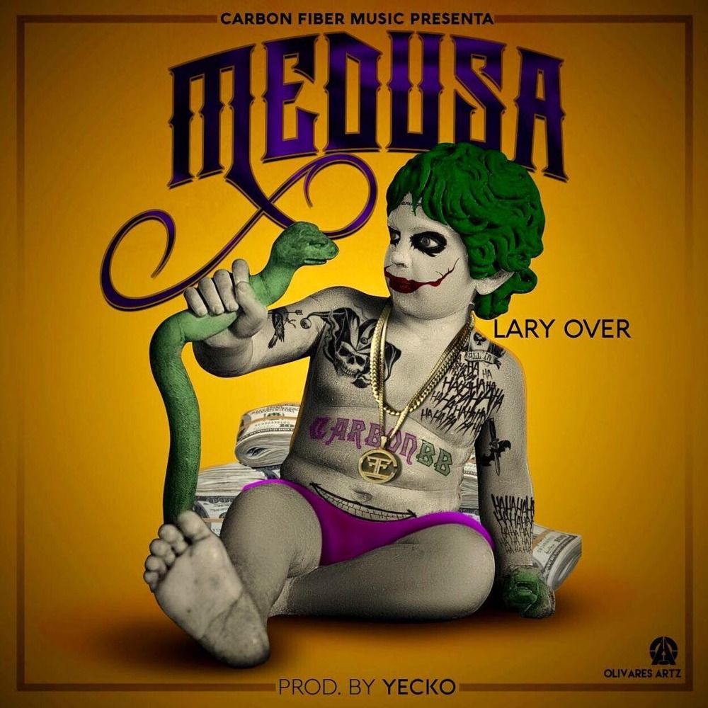 Album cover art for "Medusa" by Lary Over