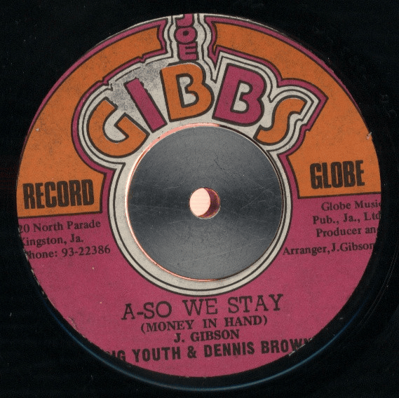 Album cover art for "A So We Stay" by Big Youth