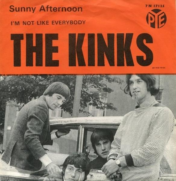 Album cover art for "I’m Not Like Everybody Else" by The Kinks