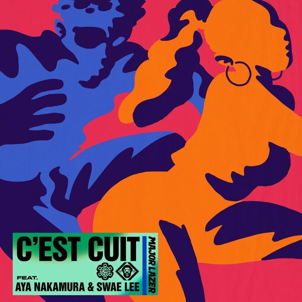 Album cover art for "C’est Cuit" by Major Lazer & Aya Nakamura & Swae Lee