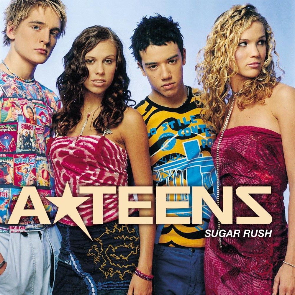 Album cover art for "Sugar Rush" by A*Teens