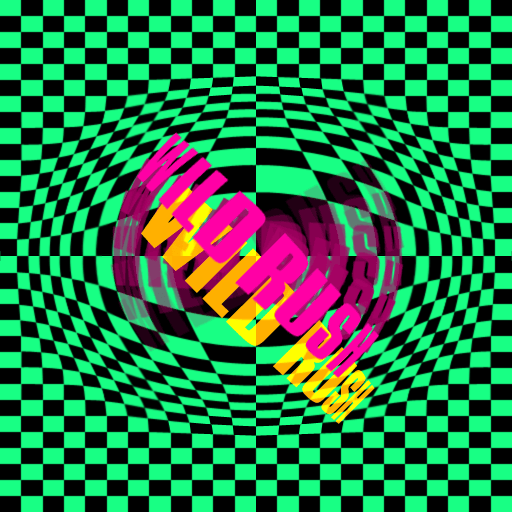 Album cover art for "Wild Rush" by Factor-X (D.D.R)