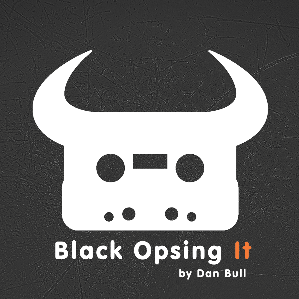 Album cover art for "Black Opsing It" by Dan Bull