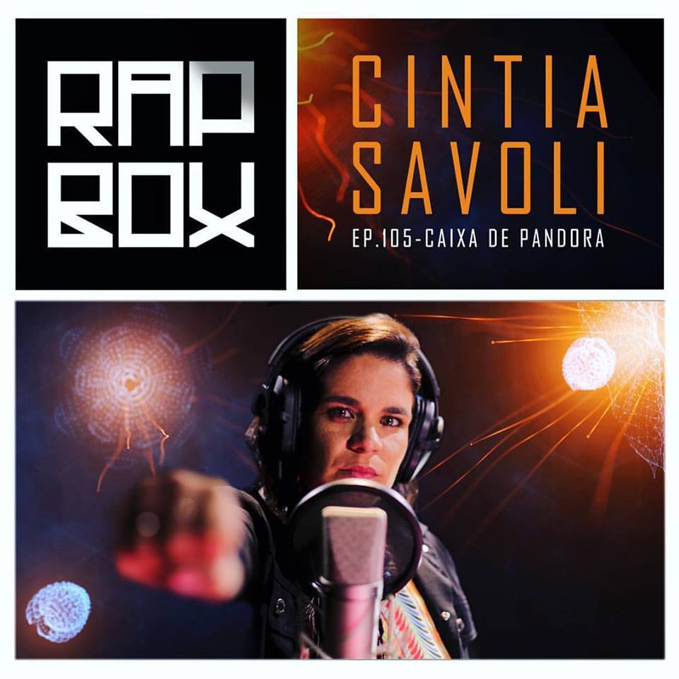 Album cover art for "Caixa de Pandora" by Cintia Savoli