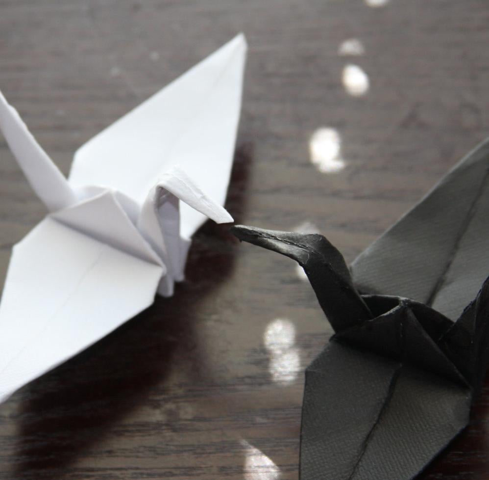 Album cover art for "Origami" by Cr7z