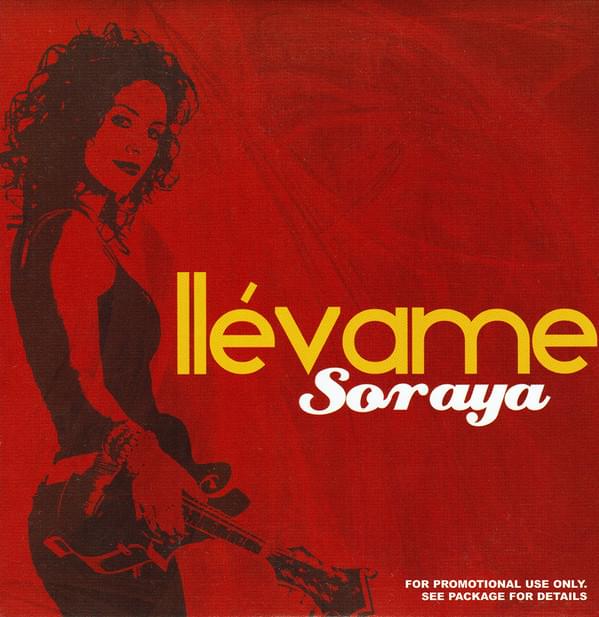 Album cover art for "Llévame" by Soraya Lamilla Cuevas