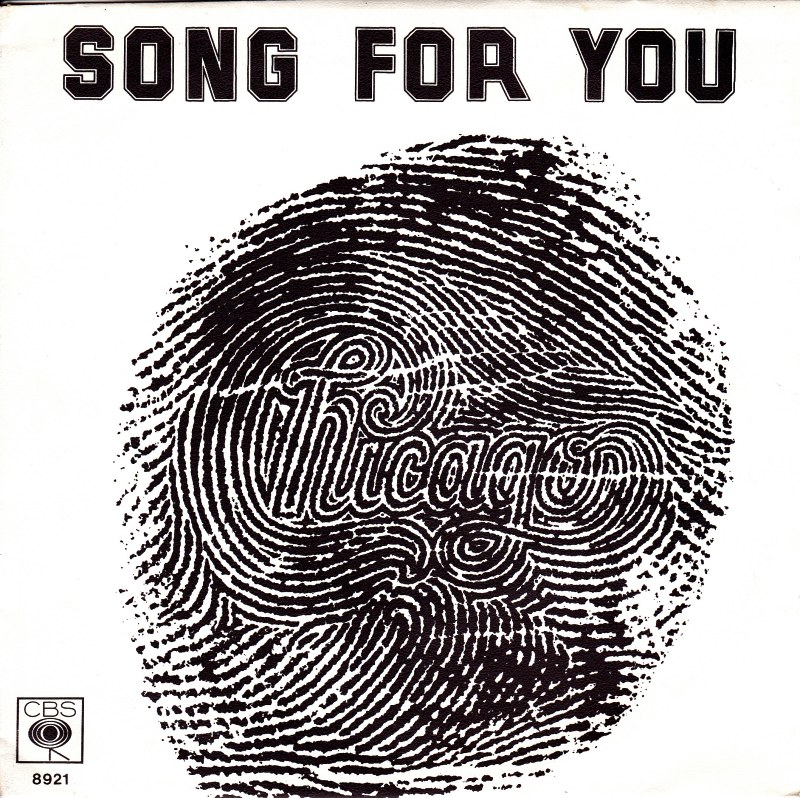 Album cover art for "Song for You" by Chicago