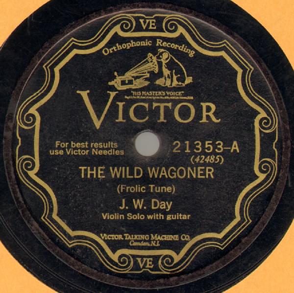 Album cover art for "The Wild Wagoner" by Jilson Setters