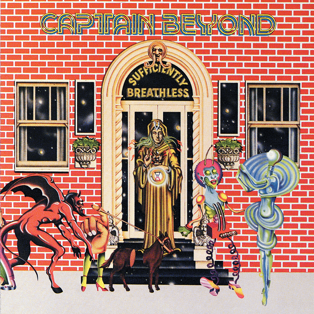 Album cover art for "Sufficiently Breathless" by Captain Beyond