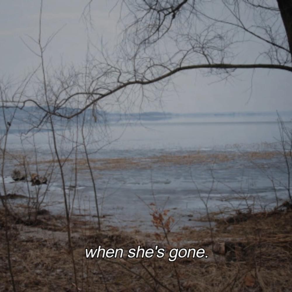 Album cover art for "When She’s Gone" by Bratty
