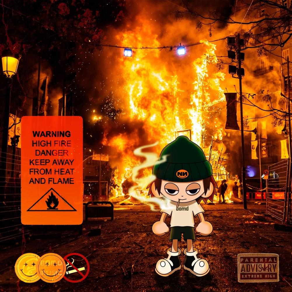 Album cover art for "STOP DROP & ROLL" by NotNevi