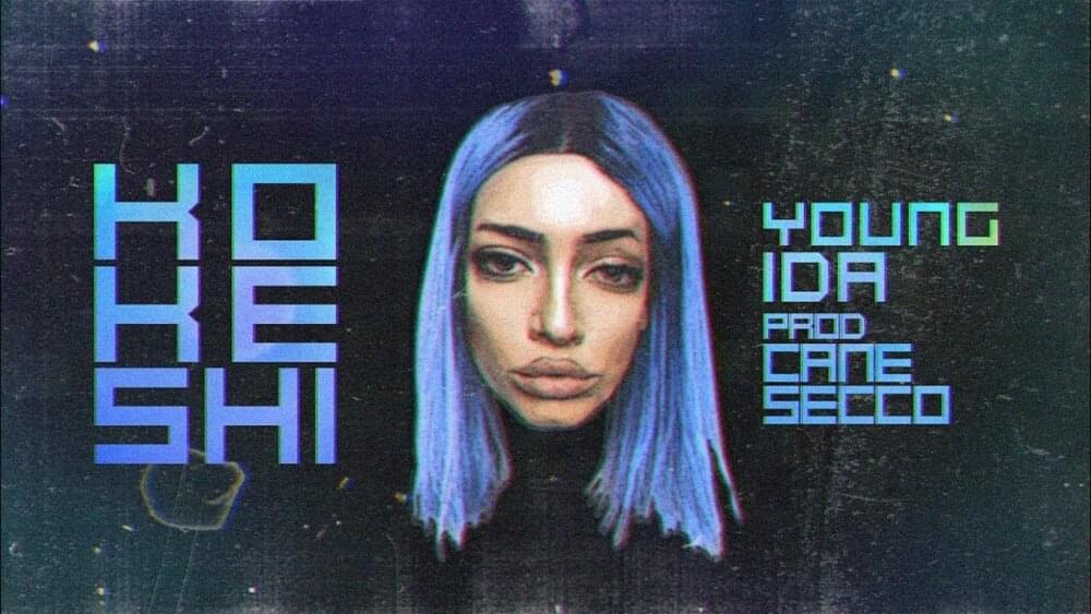 Album cover art for "KOKESHI" by Young Ida