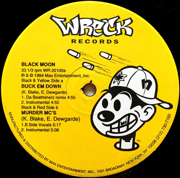 Album cover art for "Murder MC’s" by Black Moon