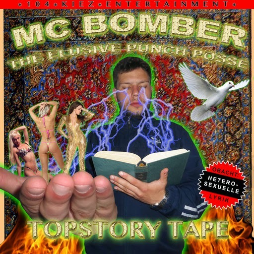 Album cover art for "Babsie" by MC Bomber & The Elusive Punch Posse