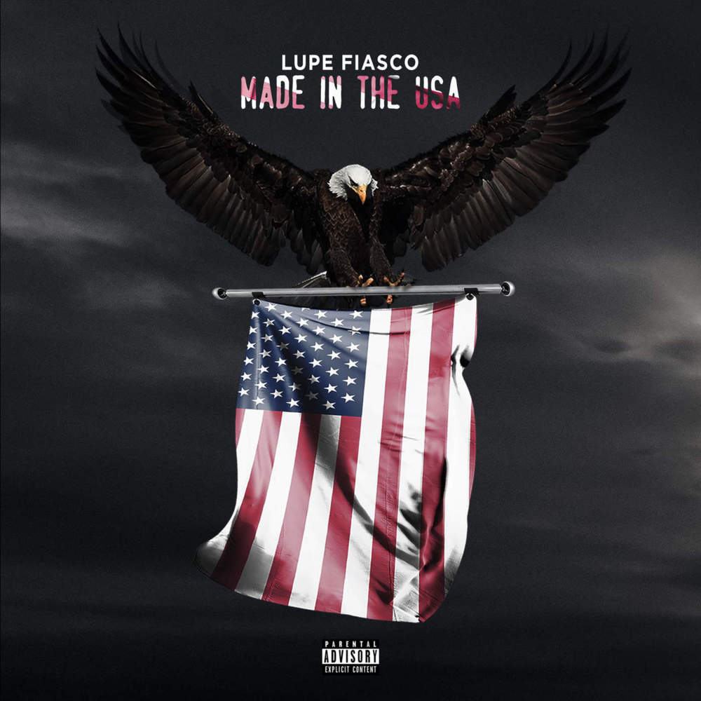 Album cover art for "Made in the U.S.A." by Lupe Fiasco & Bianca Sings