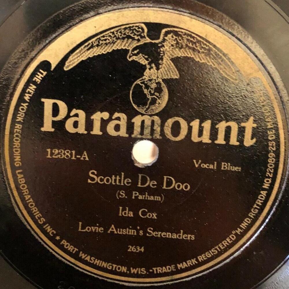 Album cover art for "Scottle De Doo" by Ida Cox