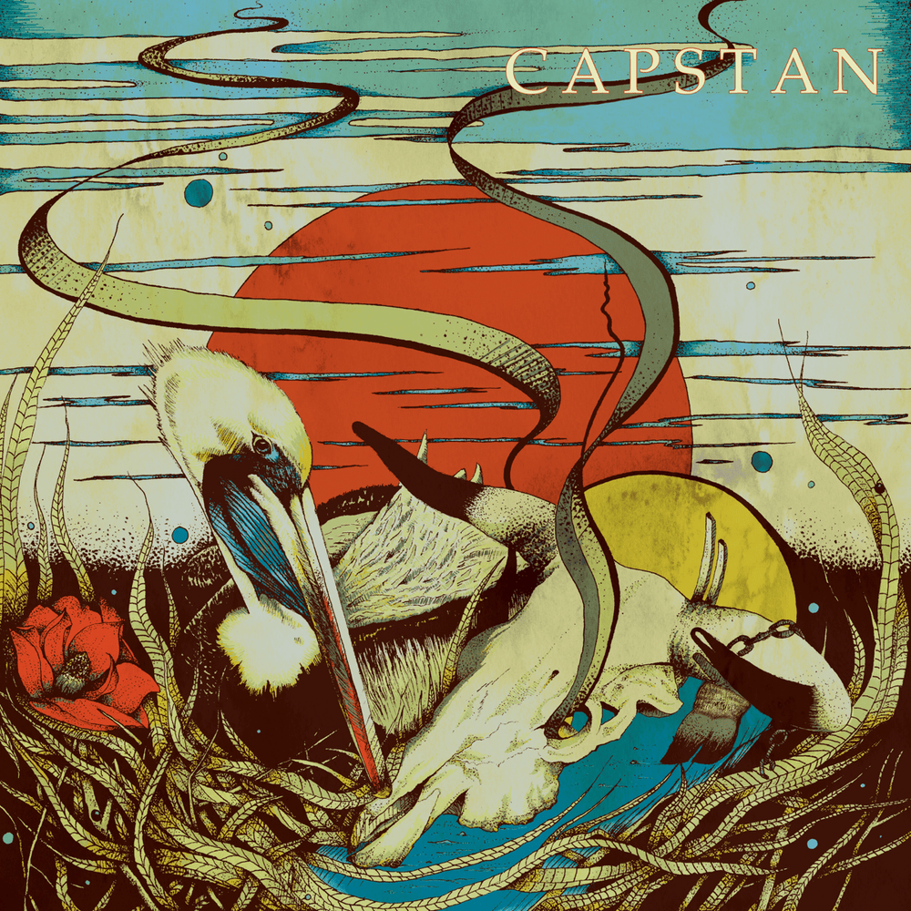 Album cover art for "The Wreath and the Follower" by Capstan
