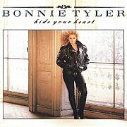 Album cover art for "Hide Your Heart" by Bonnie Tyler